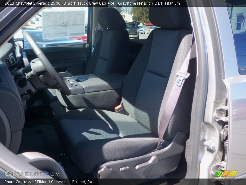Graystone Metallic / Dark Titanium 2013 Chevrolet Silverado 2500HD Work Truck Crew Cab 4x4