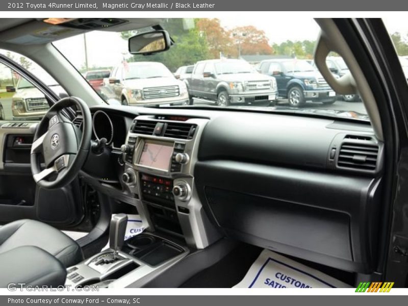Magnetic Gray Metallic / Black Leather 2012 Toyota 4Runner Limited