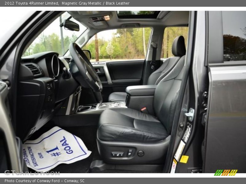 Magnetic Gray Metallic / Black Leather 2012 Toyota 4Runner Limited