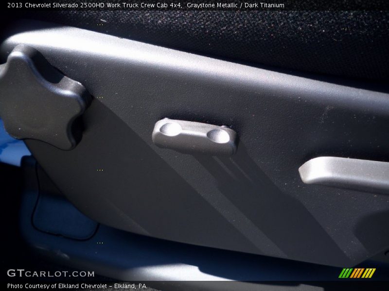 Graystone Metallic / Dark Titanium 2013 Chevrolet Silverado 2500HD Work Truck Crew Cab 4x4
