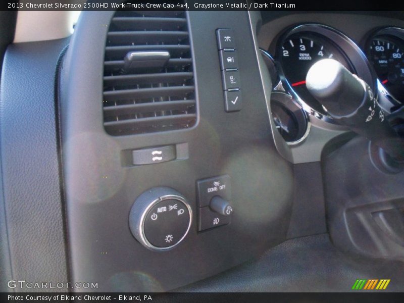Graystone Metallic / Dark Titanium 2013 Chevrolet Silverado 2500HD Work Truck Crew Cab 4x4