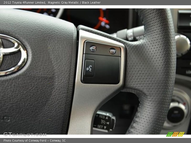 Magnetic Gray Metallic / Black Leather 2012 Toyota 4Runner Limited