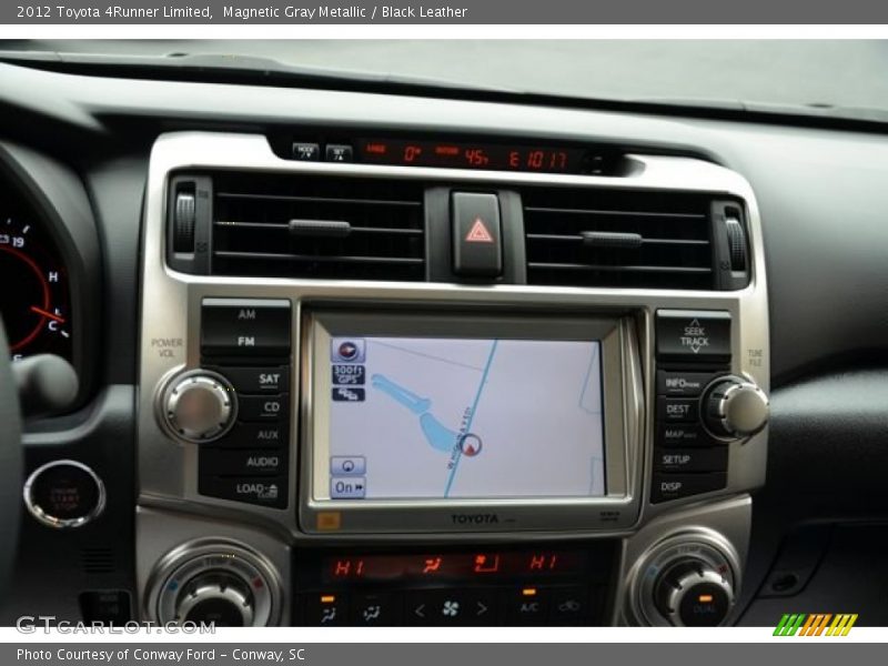 Magnetic Gray Metallic / Black Leather 2012 Toyota 4Runner Limited