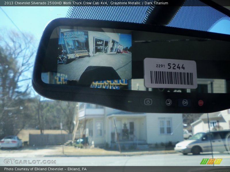 Graystone Metallic / Dark Titanium 2013 Chevrolet Silverado 2500HD Work Truck Crew Cab 4x4