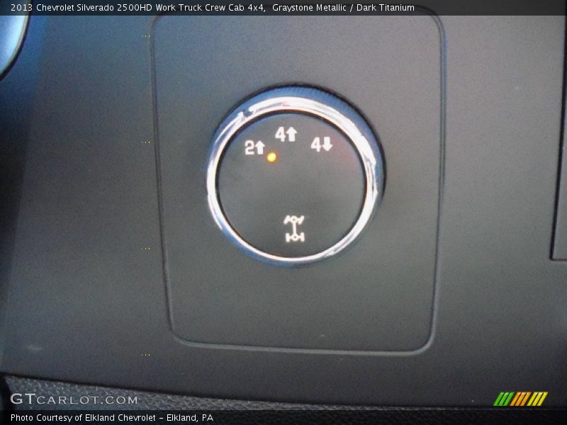 Graystone Metallic / Dark Titanium 2013 Chevrolet Silverado 2500HD Work Truck Crew Cab 4x4