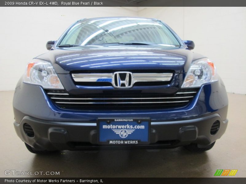 Royal Blue Pearl / Black 2009 Honda CR-V EX-L 4WD