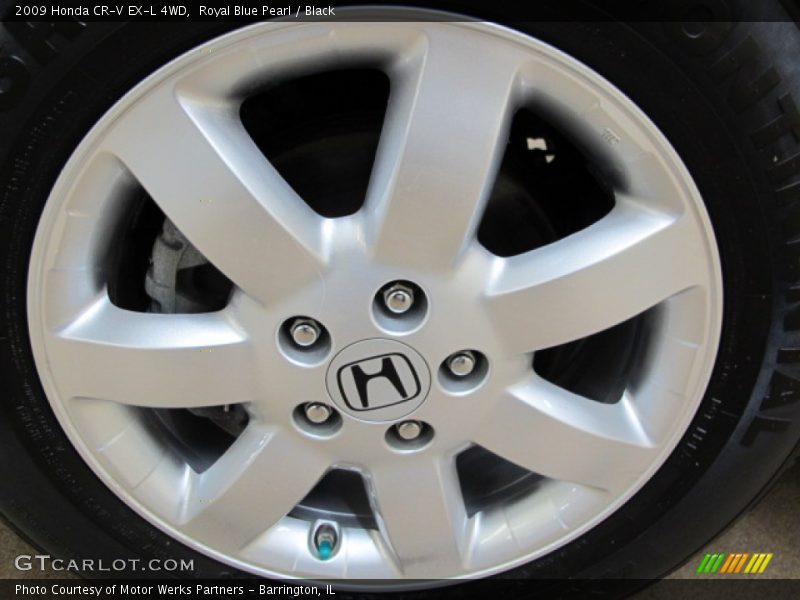 Royal Blue Pearl / Black 2009 Honda CR-V EX-L 4WD