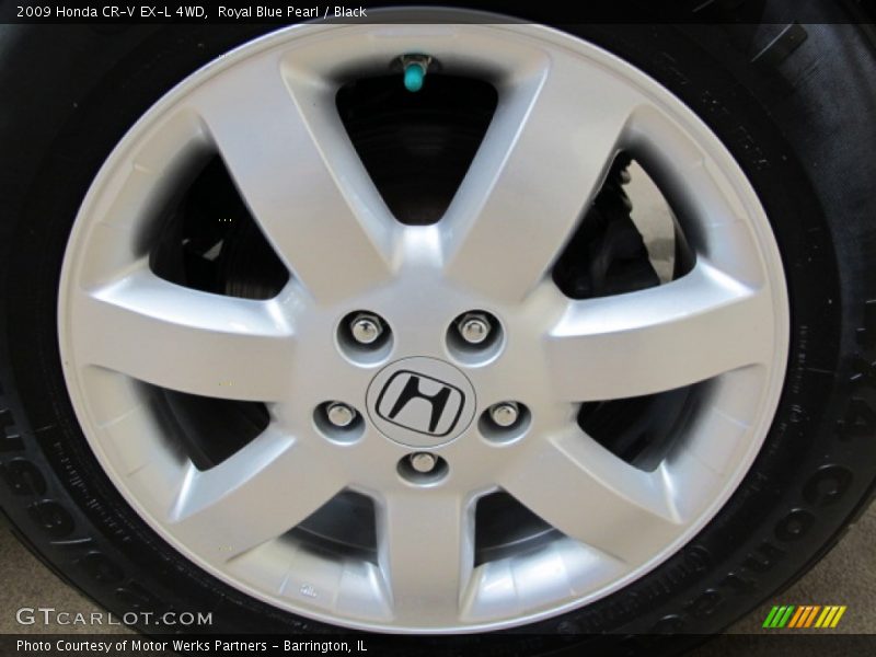 Royal Blue Pearl / Black 2009 Honda CR-V EX-L 4WD