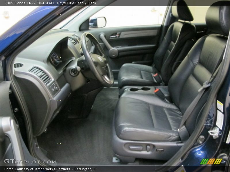 Royal Blue Pearl / Black 2009 Honda CR-V EX-L 4WD