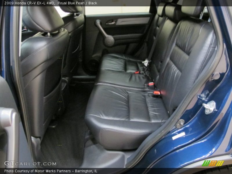 Royal Blue Pearl / Black 2009 Honda CR-V EX-L 4WD