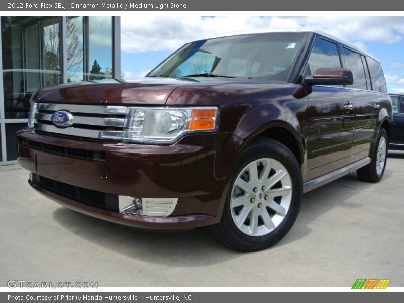 Cinnamon Metallic / Medium Light Stone 2012 Ford Flex SEL