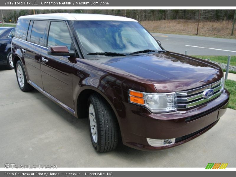 Cinnamon Metallic / Medium Light Stone 2012 Ford Flex SEL