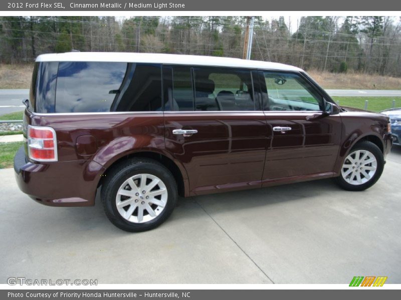 Cinnamon Metallic / Medium Light Stone 2012 Ford Flex SEL