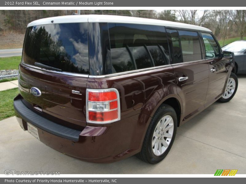 Cinnamon Metallic / Medium Light Stone 2012 Ford Flex SEL