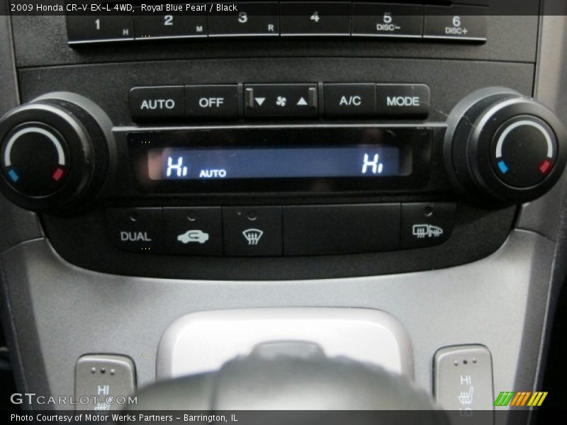 Royal Blue Pearl / Black 2009 Honda CR-V EX-L 4WD