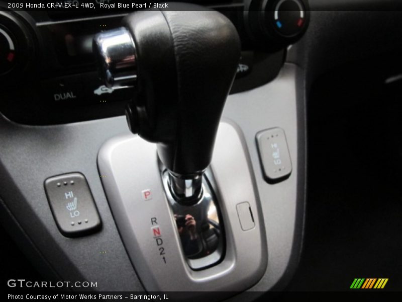 Royal Blue Pearl / Black 2009 Honda CR-V EX-L 4WD