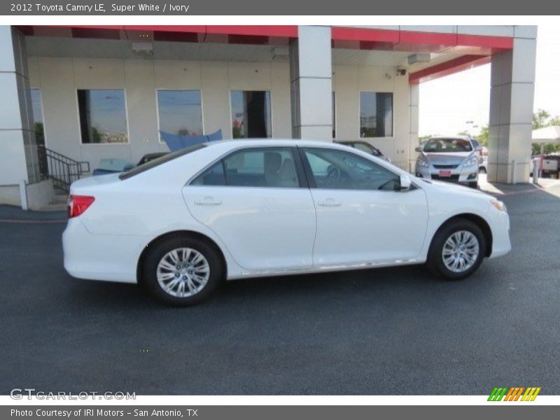 Super White / Ivory 2012 Toyota Camry LE