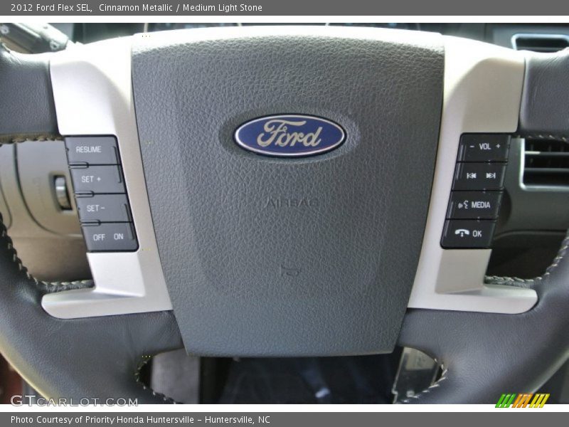 Cinnamon Metallic / Medium Light Stone 2012 Ford Flex SEL