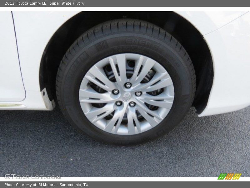 Super White / Ivory 2012 Toyota Camry LE