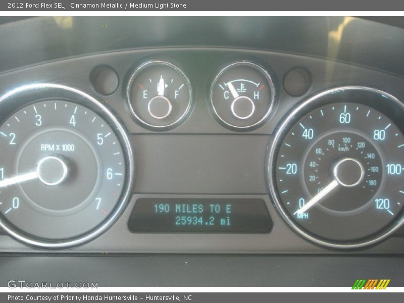 Cinnamon Metallic / Medium Light Stone 2012 Ford Flex SEL