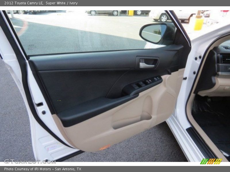 Super White / Ivory 2012 Toyota Camry LE