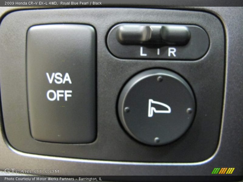 Royal Blue Pearl / Black 2009 Honda CR-V EX-L 4WD