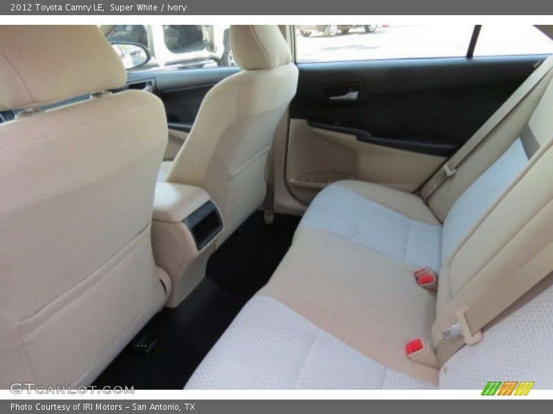 Super White / Ivory 2012 Toyota Camry LE