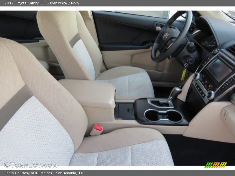Super White / Ivory 2012 Toyota Camry LE