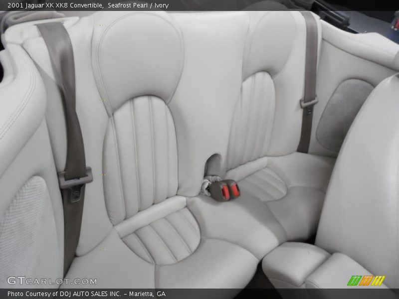 Seafrost Pearl / Ivory 2001 Jaguar XK XK8 Convertible