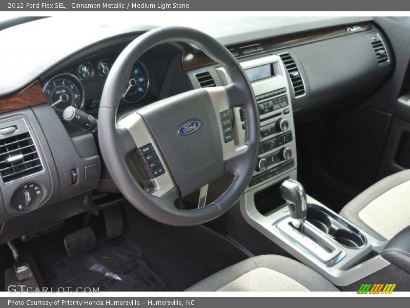 Cinnamon Metallic / Medium Light Stone 2012 Ford Flex SEL