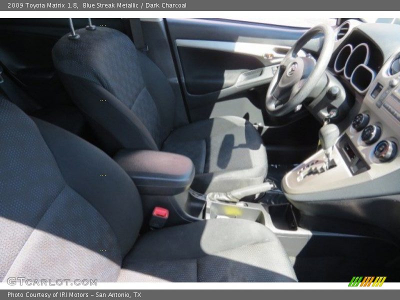 Blue Streak Metallic / Dark Charcoal 2009 Toyota Matrix 1.8