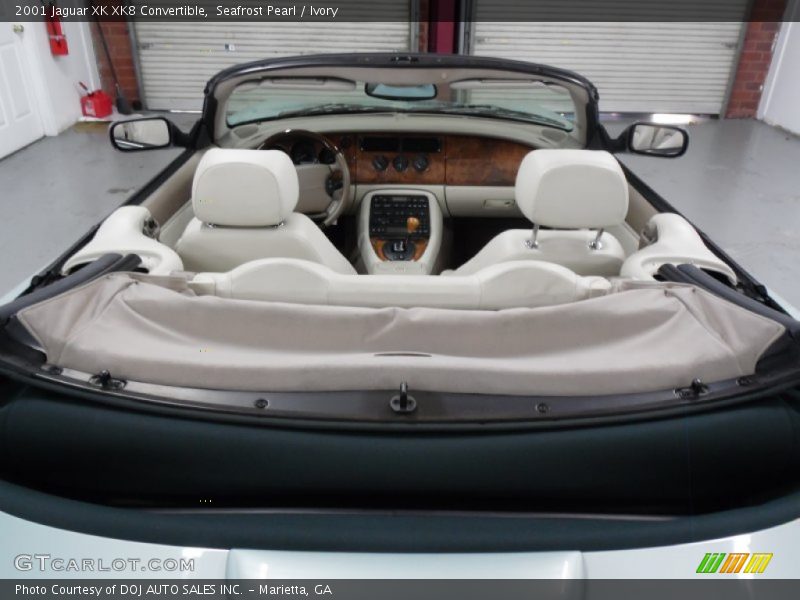 Seafrost Pearl / Ivory 2001 Jaguar XK XK8 Convertible