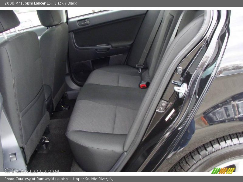 Black / Black 2008 Mitsubishi Lancer ES