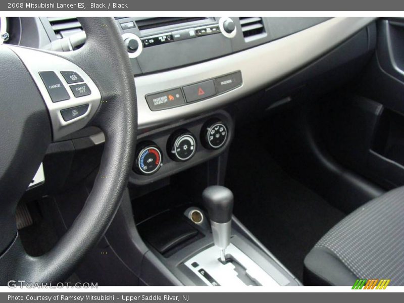 Black / Black 2008 Mitsubishi Lancer ES