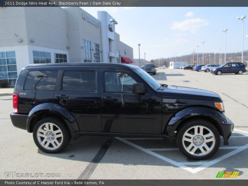 Blackberry Pearl / Dark Slate Gray 2011 Dodge Nitro Heat 4x4