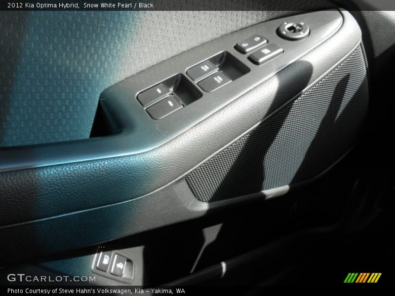 Snow White Pearl / Black 2012 Kia Optima Hybrid