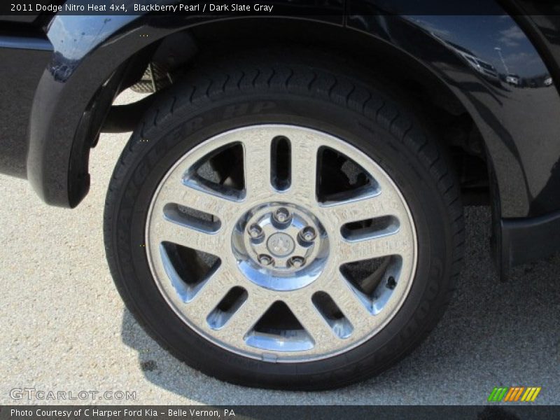 Blackberry Pearl / Dark Slate Gray 2011 Dodge Nitro Heat 4x4