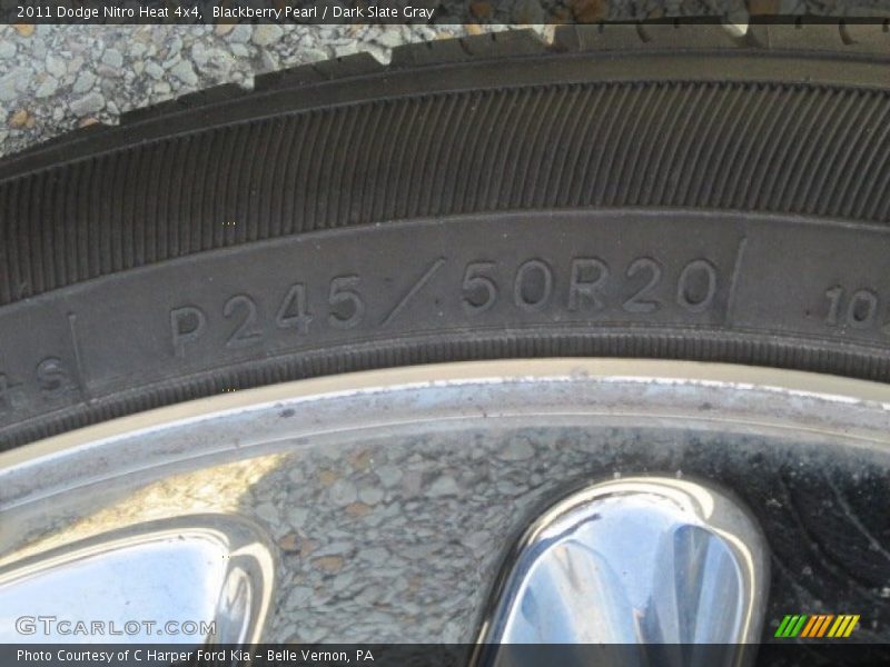 Blackberry Pearl / Dark Slate Gray 2011 Dodge Nitro Heat 4x4