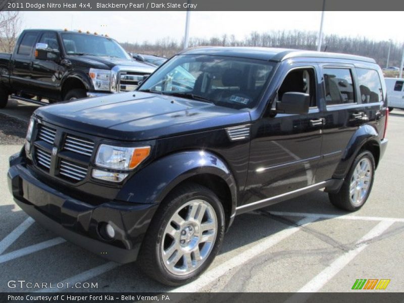 Blackberry Pearl / Dark Slate Gray 2011 Dodge Nitro Heat 4x4
