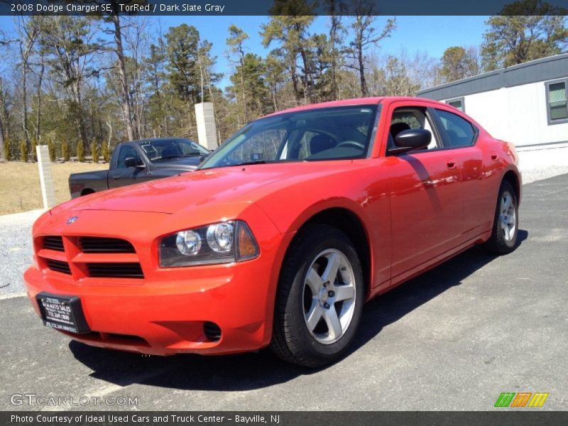 TorRed / Dark Slate Gray 2008 Dodge Charger SE
