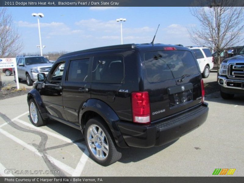 Blackberry Pearl / Dark Slate Gray 2011 Dodge Nitro Heat 4x4