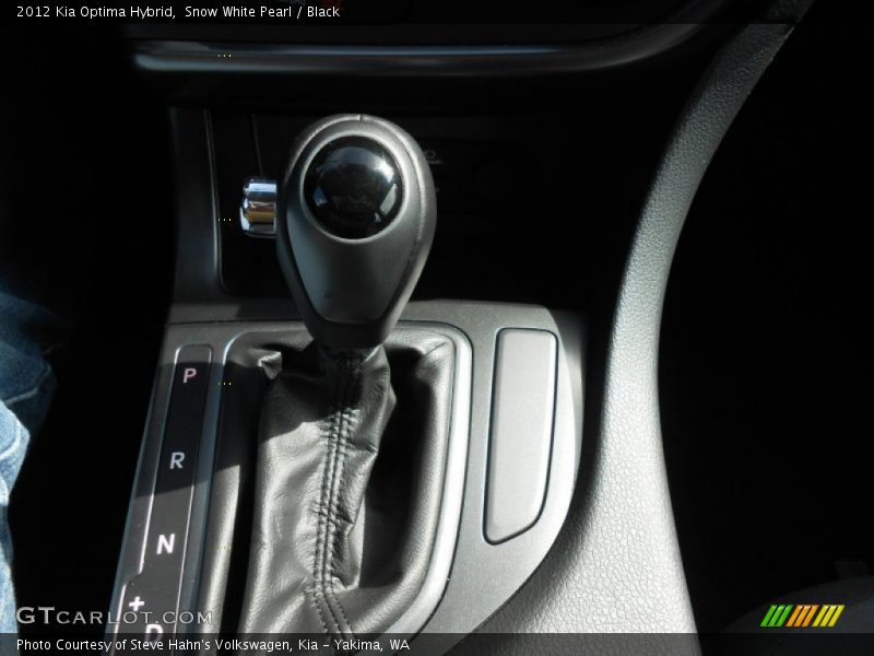 Snow White Pearl / Black 2012 Kia Optima Hybrid