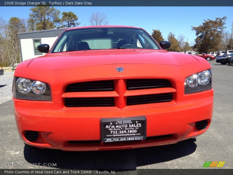 TorRed / Dark Slate Gray 2008 Dodge Charger SE