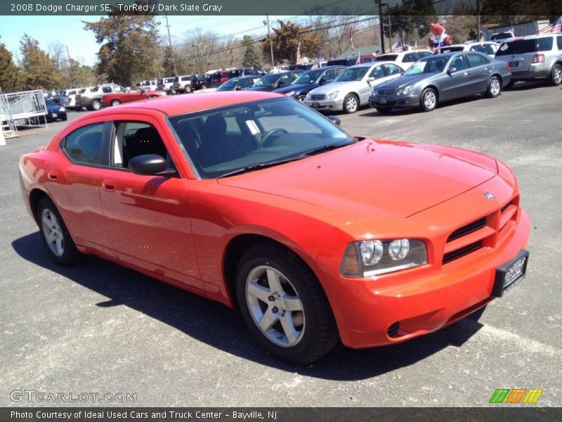 TorRed / Dark Slate Gray 2008 Dodge Charger SE