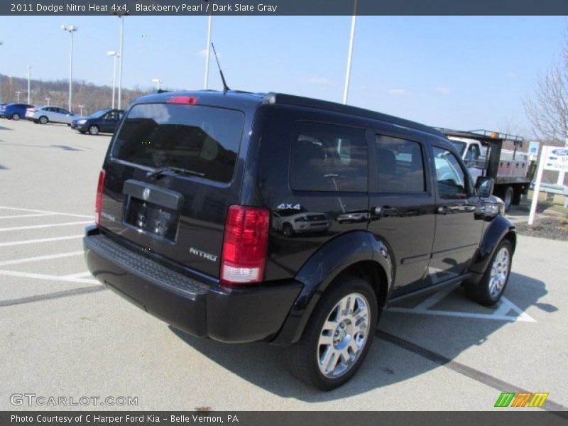 Blackberry Pearl / Dark Slate Gray 2011 Dodge Nitro Heat 4x4