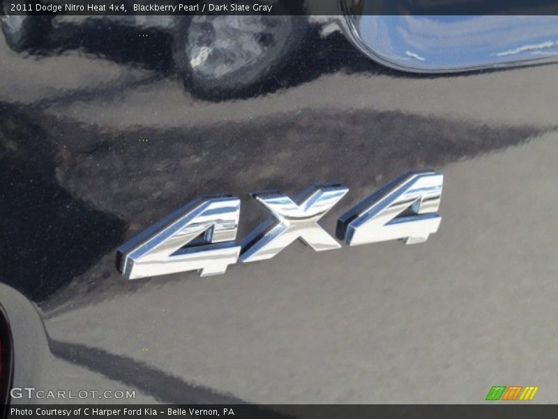 Blackberry Pearl / Dark Slate Gray 2011 Dodge Nitro Heat 4x4
