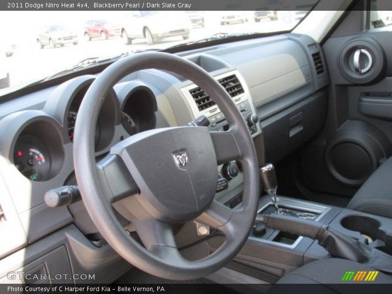 Blackberry Pearl / Dark Slate Gray 2011 Dodge Nitro Heat 4x4