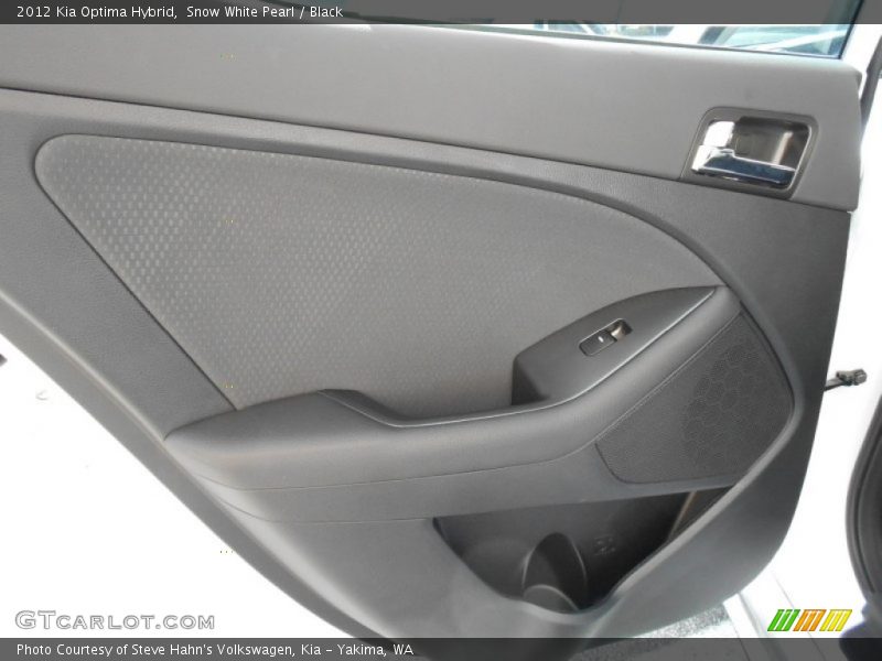 Snow White Pearl / Black 2012 Kia Optima Hybrid