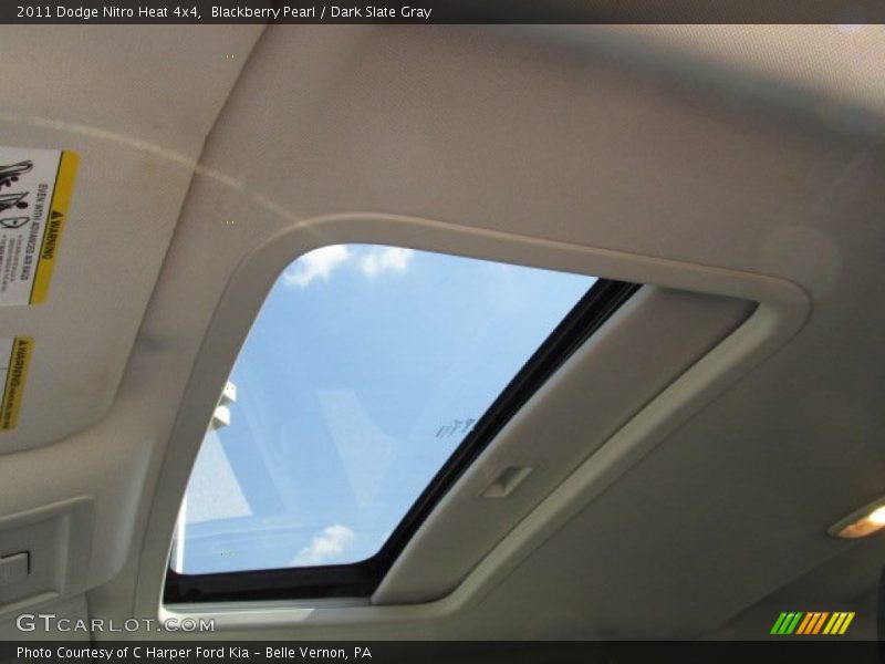 Blackberry Pearl / Dark Slate Gray 2011 Dodge Nitro Heat 4x4