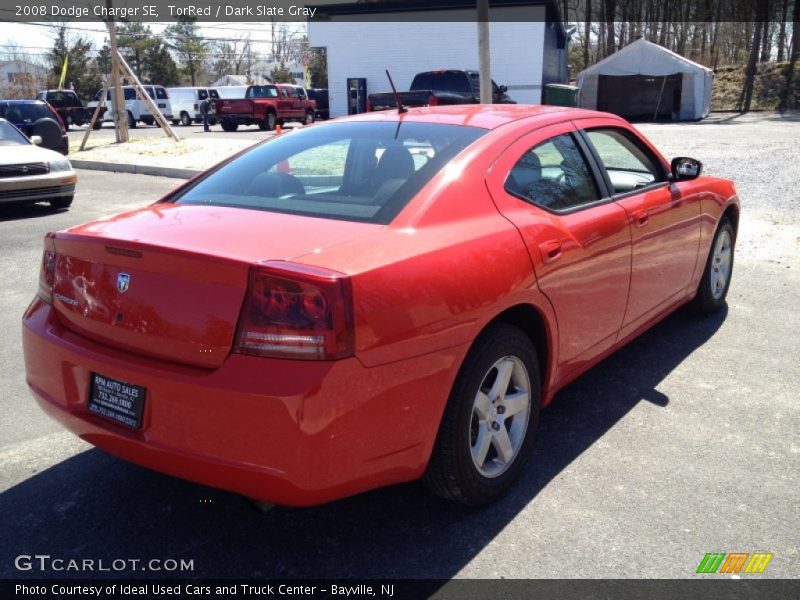 TorRed / Dark Slate Gray 2008 Dodge Charger SE